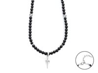 Collana 4US: Cesare Paciotti in Argento Onice JPCL2416B